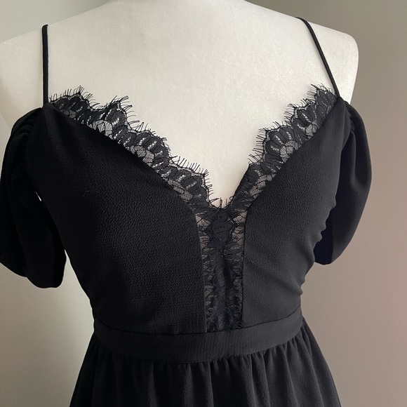 WAYF Black Mini Dress - Revolve/Nordstrom - Picture 3 of 7